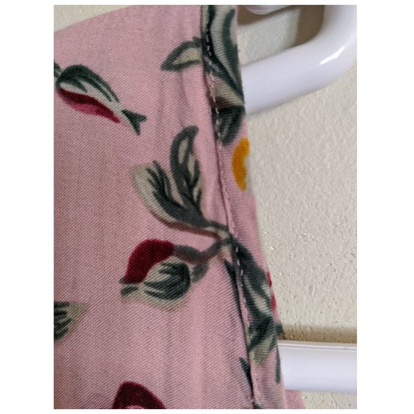 Flowered Vintage Nineties Rayon Dress - Picture 5 of 5